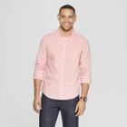Target Men's Plaid Standard Fit Long Sleeve Northrop Poplin Button-down Shirt - Goodfellow & Co