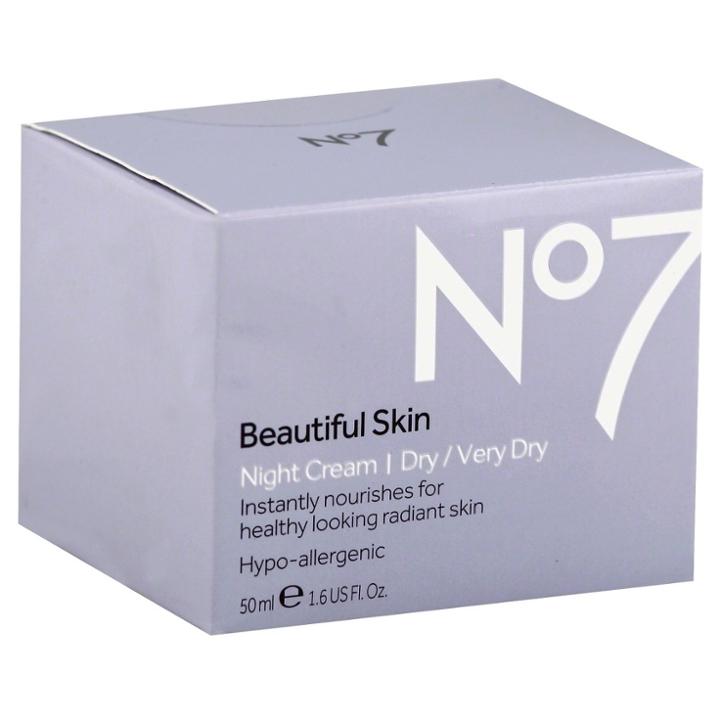 Target No7 Beautiful Skin Night Cream Dry/very Dry