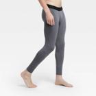 Men's Striped Coldweather Tights - All In Motion Gray M, Men's,