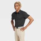 Men's Jersey Golf Polo Shirt - All In Motion Black M, Men's,