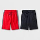 Boys' 2pc Knit Shorts - Cat & Jack Red/black