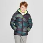 Boys' Puffer Jacket - C9 Champion Olive