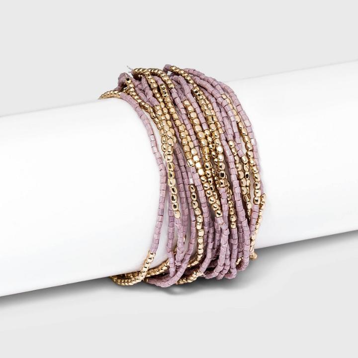 Multi Strand Seedbead Bracelet - A New Day