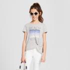 Target Grayson Social Girls' 'beach Vibes' Short Sleeve T-shirt - Athletic Heather