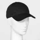 Women's Cotton Baseball Hat - Universal Thread Black