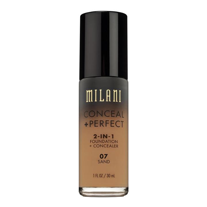 Target Milani Conceal + Perfect 2-in-1 Foundation 07 Sand (brown)