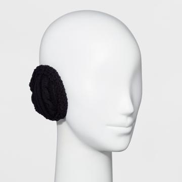 Degrees By 180s Women's Cable Knit Ear Warmer - Black