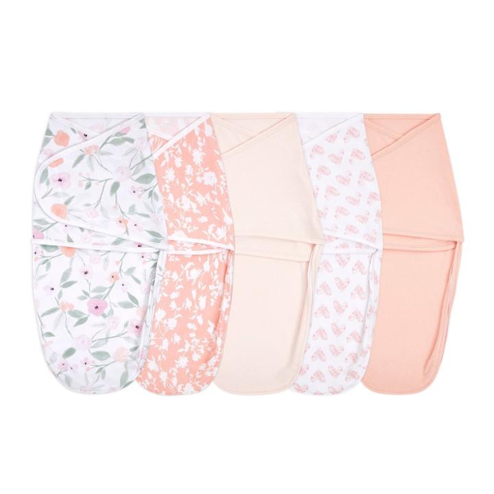 Aden + Anais Essentials Easy Swaddle Wrap - Feminine Florals - 0-3