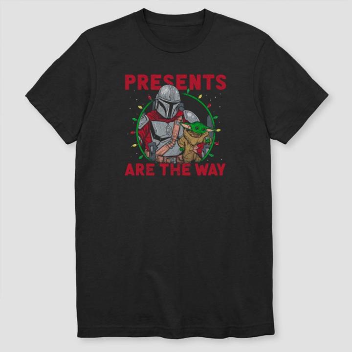 Men's Star Wars The Mandalorian Short Sleeve Graphic T-shirt - Black