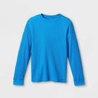 Plusboys' Thermal Long Sleeve T-shirt - Cat & Jack Blue