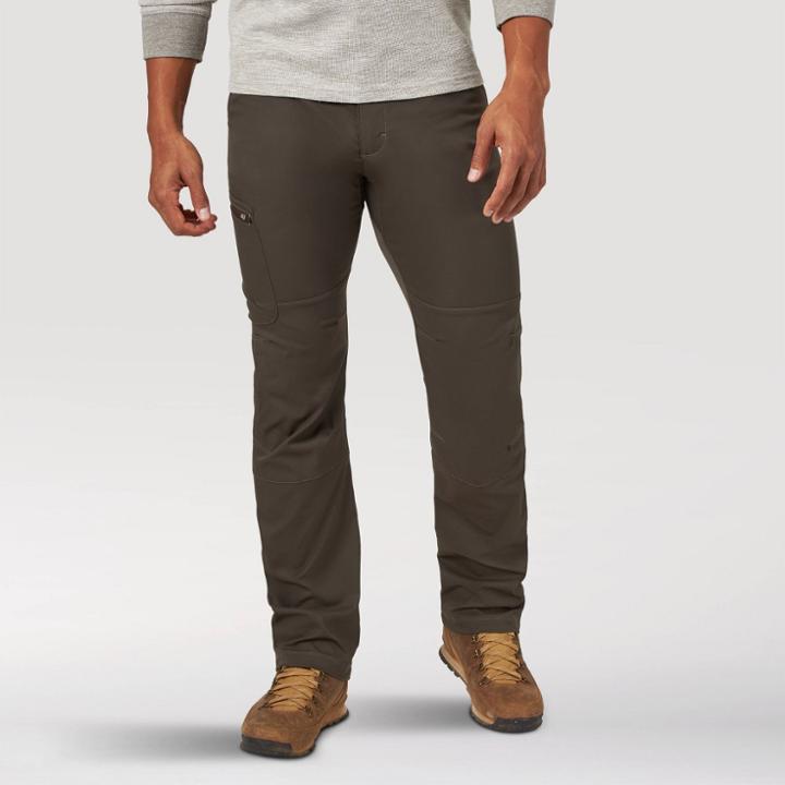 Wrangler Men's Regular Fit Cargo Pants - Coffee