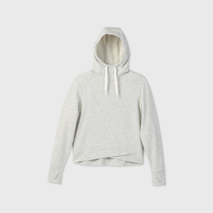 Women's French Terry Hoodie - All In Motion Heather Gray