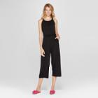 Women's Cropped Jumpsuit - Spenser Jeremy - Black
