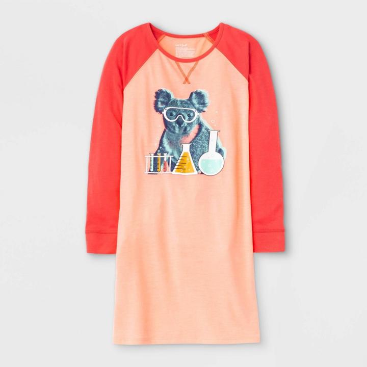 Girls' Koala Science Nightgown - Cat & Jack Pink