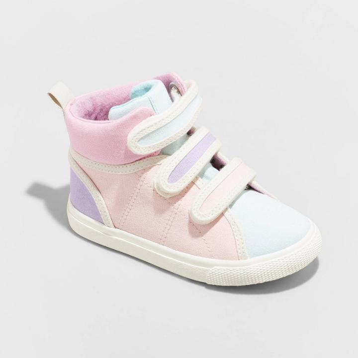 Toddler Girls' Clancy Colorblock Sneakers - Cat & Jack 5,