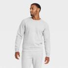 Men's Cotton Fleece Crewneck Pullover - All In Motion Heather Gray