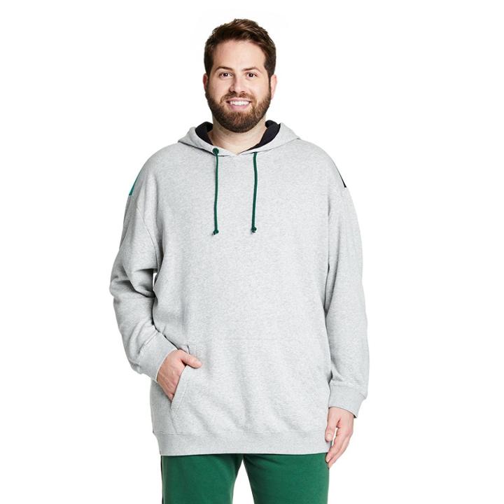 Men's Big & Tall Color Block Hoodie - Lego Collection X Target Gray/green