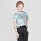 Boys' Short Sleeve Tie Dye Graphic T-shirt - Art Class Green