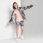 Adult Printed Casual Fit Jacket - Original Use Gray/leaf