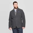 Men's Tall Checked Standard Fit Long Sleeve Kenwood Blazer - Goodfellow & Co Mt, Men's,
