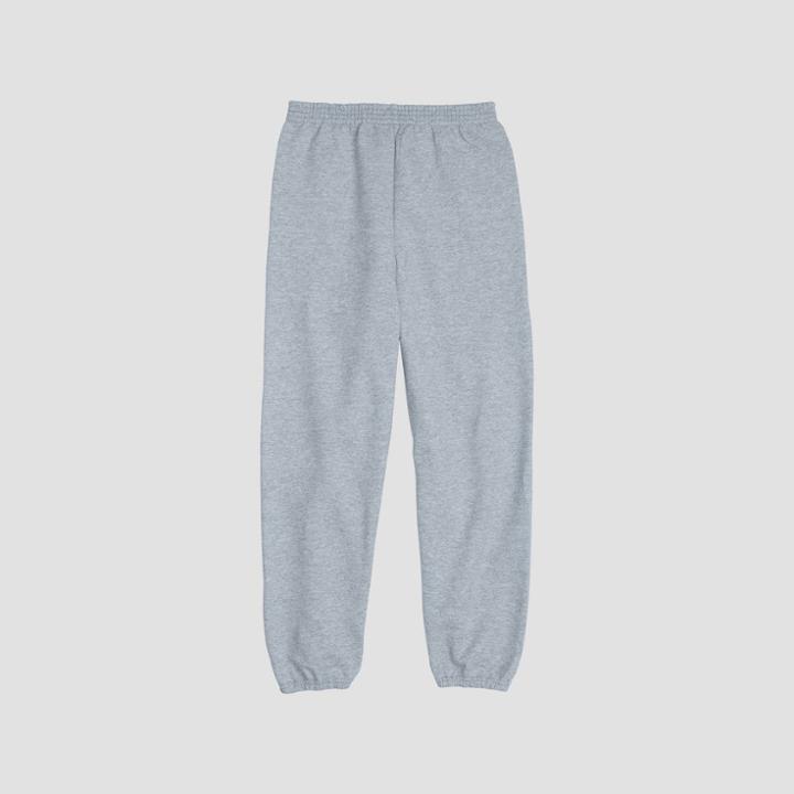 Hanes Kids' Eco Smart Fleece Non-pocket Sweatpants - Gray