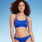 Women's Double Strap Bikini Top - Kona Sol Bright Blue
