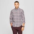 Men's Long Sleeve Standard Fit Northrop Poplin Button-down Shirt - Goodfellow & Co Gray
