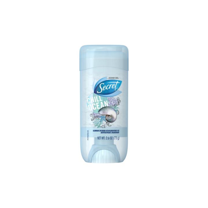 Secret Fresh Chill Ocean Clear Gel Antiperspirant And Deodorant - 2.6oz,