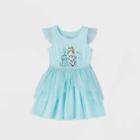 Toddler Girls' Disney Princess Sleeveless Cinderella Dress - Blue