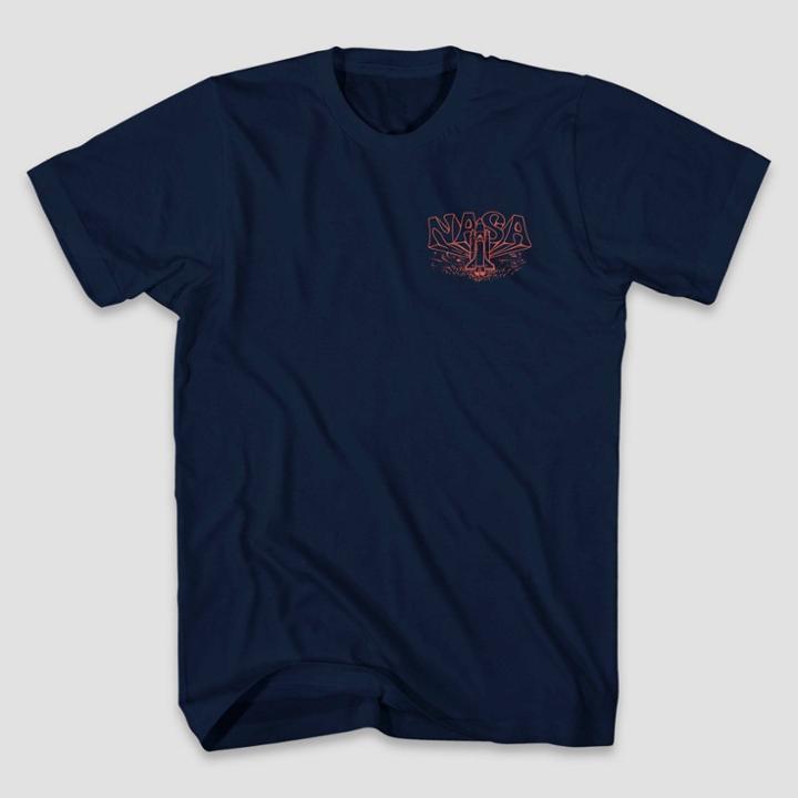 Men's Nasa Short Sleeve Graphic T-shirt - Navy Blue