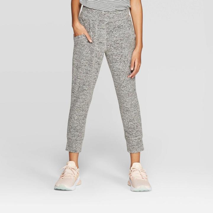 Girls' Cozy Jogger Pants - C9 Champion Grey Heather Xs, Girl's, Grey Grey