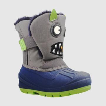 Toddler Boys' Huxley Monster Winter Boots - Cat & Jack Gray
