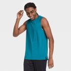 Men's Sleeveless Performance T-shirt - All In Motion Turquoise
