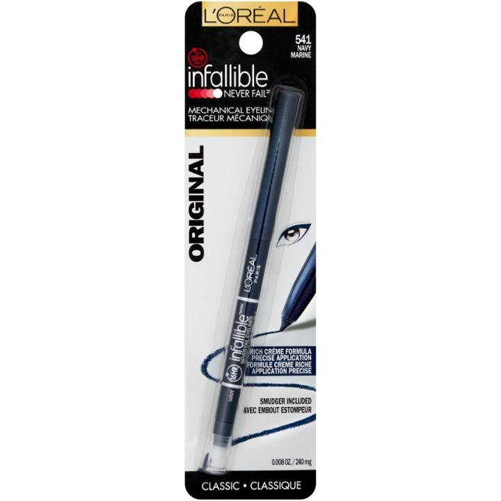 L'oreal Paris Infallible Eyeliner 541 Navy .008oz, Blue