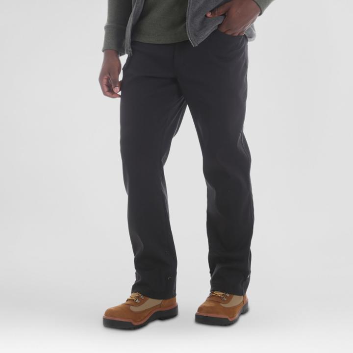 Wrangler Men's Outdoor Stretch Nylon Utility Pants - Black