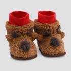 Baby Slipper Boots - Cat & Jack Brown 6-9m, Infant Unisex