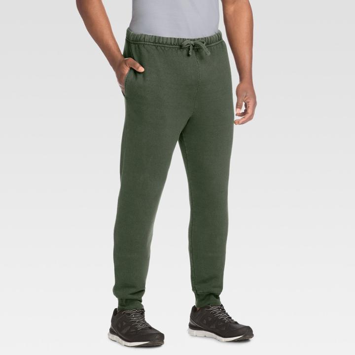 Hanes Men's 1901 Heritage Fleece Jogger Sweatpants - Forest Groove Green