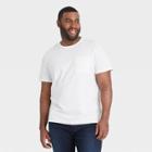 Men's Regular Fit Short Sleeve T-shirt - Goodfellow & Co White