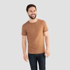 Fruit Of The Loom Select Men's Short Sleeve T-shirt - Pecan
