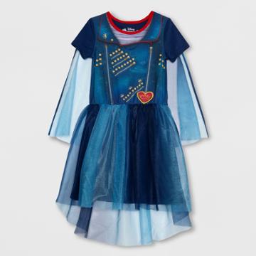 Unbranded Plus Size Girls' Descendants Evie Costume Dress - Blue
