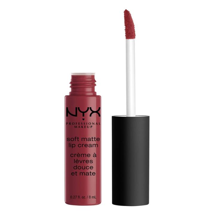 Nyx Professional Makeup Soft Matte Lip Cream Lightweight Liquid Lipstick - Budapest