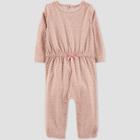Carter's Just One You Baby Girls' Jumpsuit - Blush Pink