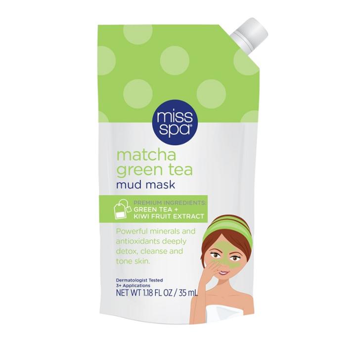 Miss Spa Matcha Green Tea Mud Mask - 1ct/1.18 Fl Oz