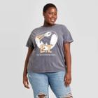Nbcuniversal Women's Nbc Universal Et Plus Size Short Sleeve Graphic T-shirt - Gray