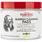 Thayers Natural Remedies Witch Hazel Blemish Pads