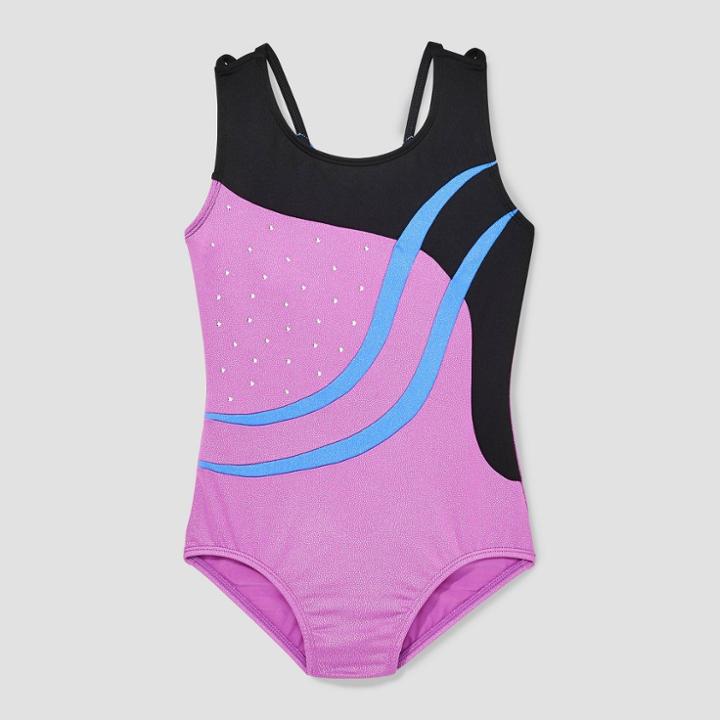 Girls' Leotard - Freestyle By Danskin Purple
