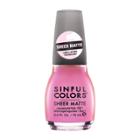 Sinful Colors Sheer Mattes Nail Polish - Petals In Pink