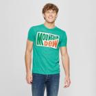Men's Mountain Dew Short Sleeve Graphic T-shirt - Kelly Green