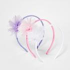 Girls' 3pk Organza Flower Glitter Headband - Cat & Jack,