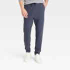 Men's Regular Fit Tapered Sweatpants - Goodfellow & Co Navy Blue